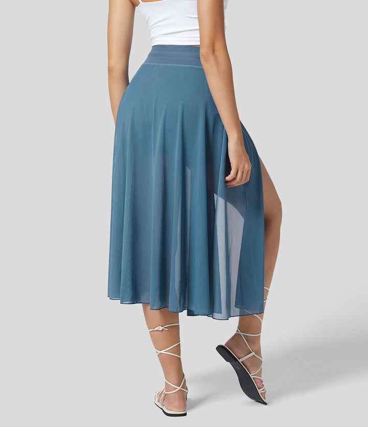 Lior | High-waisted 2-in-1 skirt