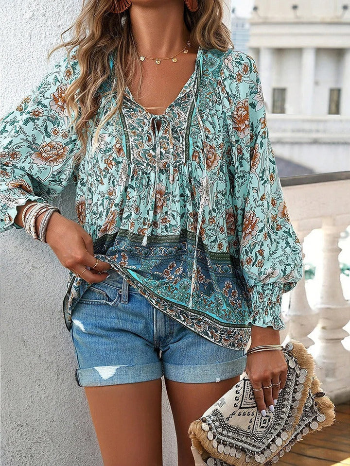 Lina | Elegante Bohemian Blouse