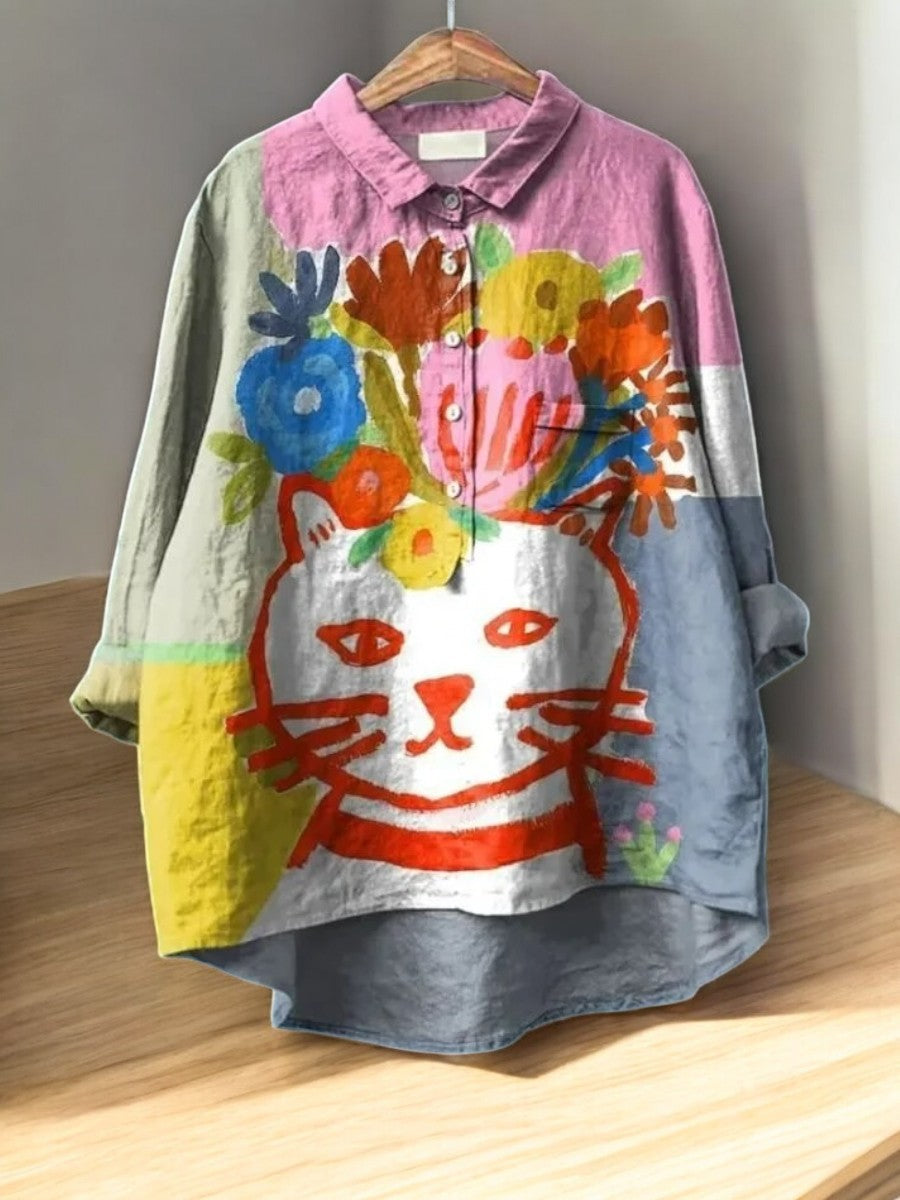 Laluna® | Modieuze Vintage Blouse