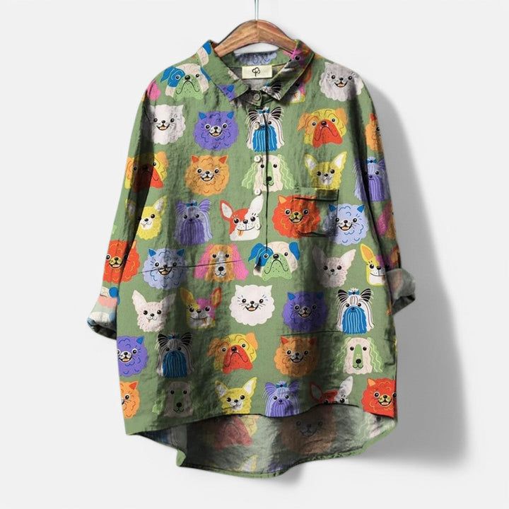 Fiona - Trendy en Moderne Blouse