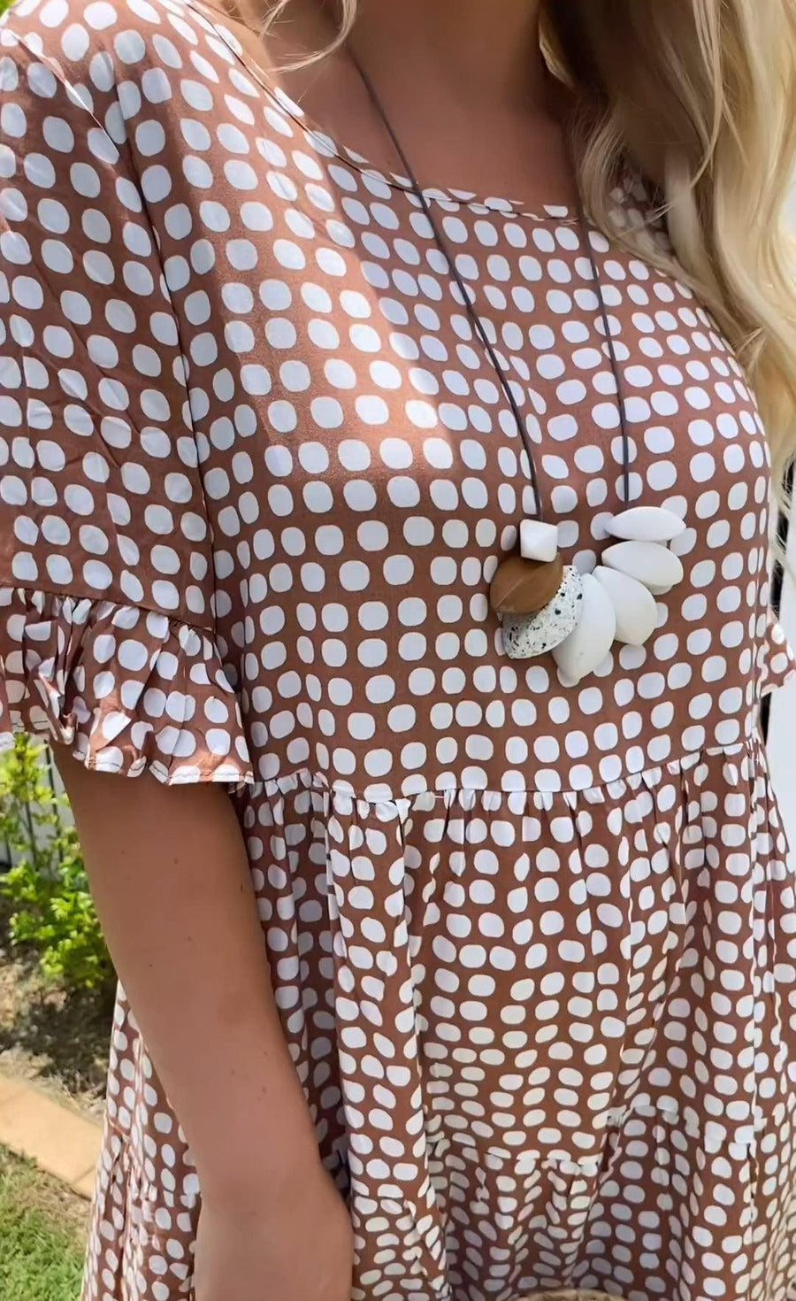 Amara | Elegant jurk met ronde hals