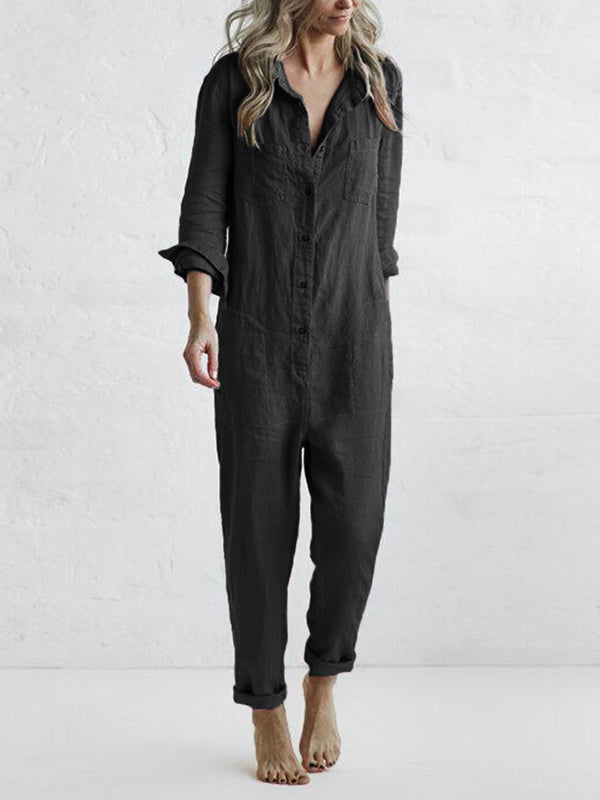 Florence™ | Jumpsuit met lange mouwen