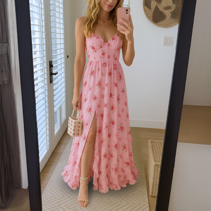 Flora | Elegante Bloemenjurk