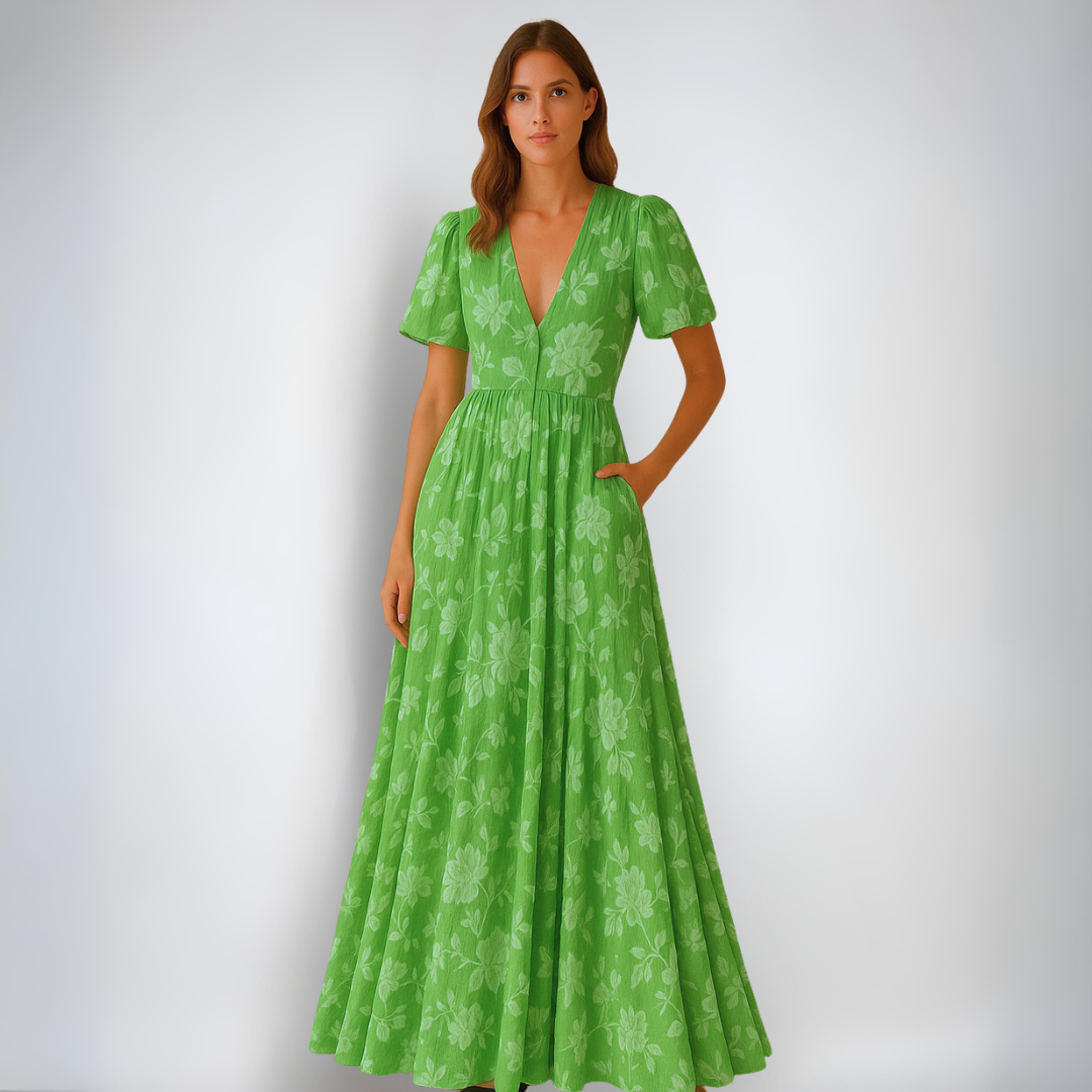 Elegante Flora | Zomerjurk