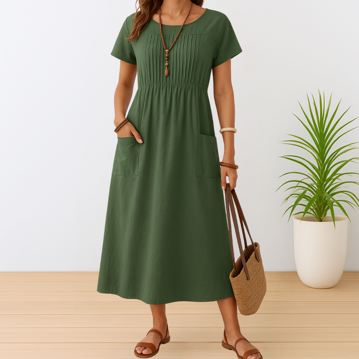 Julia | Elegante Jurk met Handige Zakken