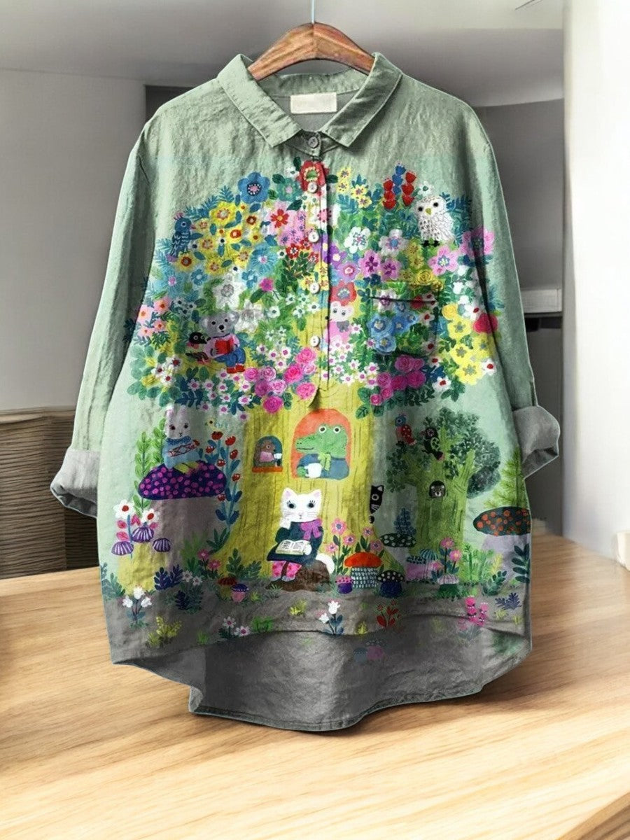 Nova™ | Stijlvolle Vintage Blouse