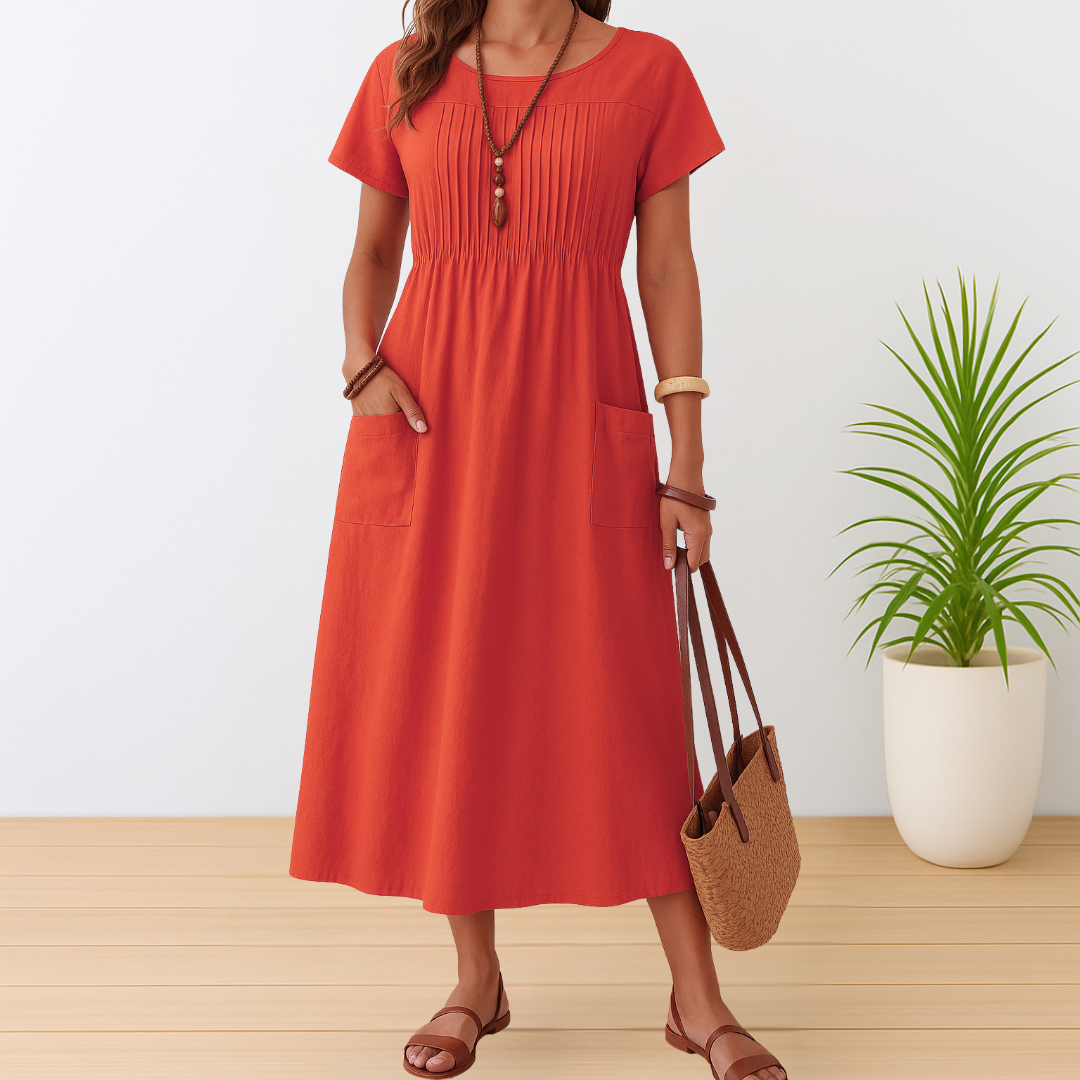 Julia | Elegante Jurk met Handige Zakken