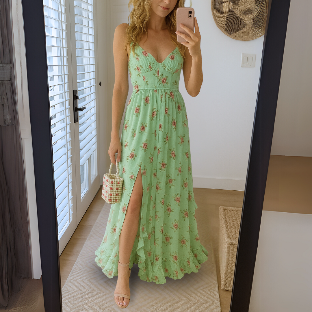 Flora | Elegante Bloemenjurk