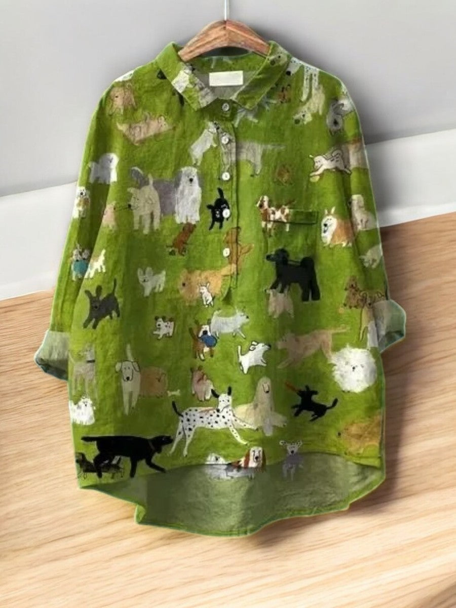 Laluna® | Modieuze Vintage Blouse