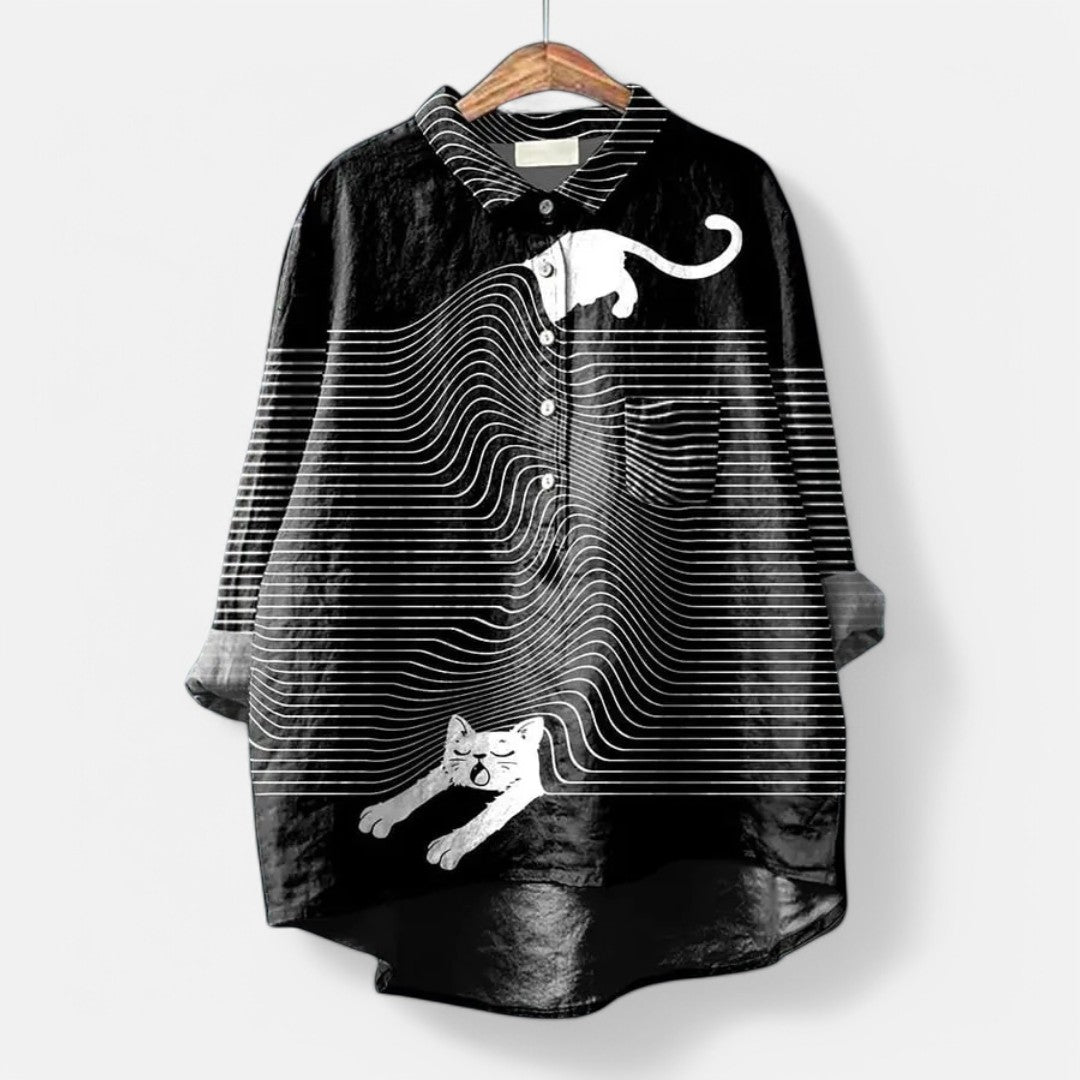 Fiona - Trendy en Moderne Blouse