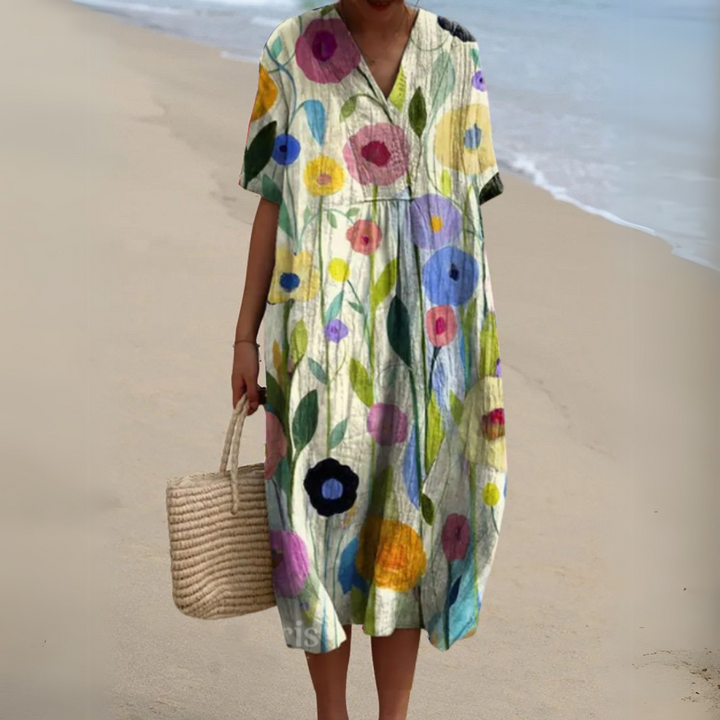 Isabelle | Zomerse Bloemenjurk