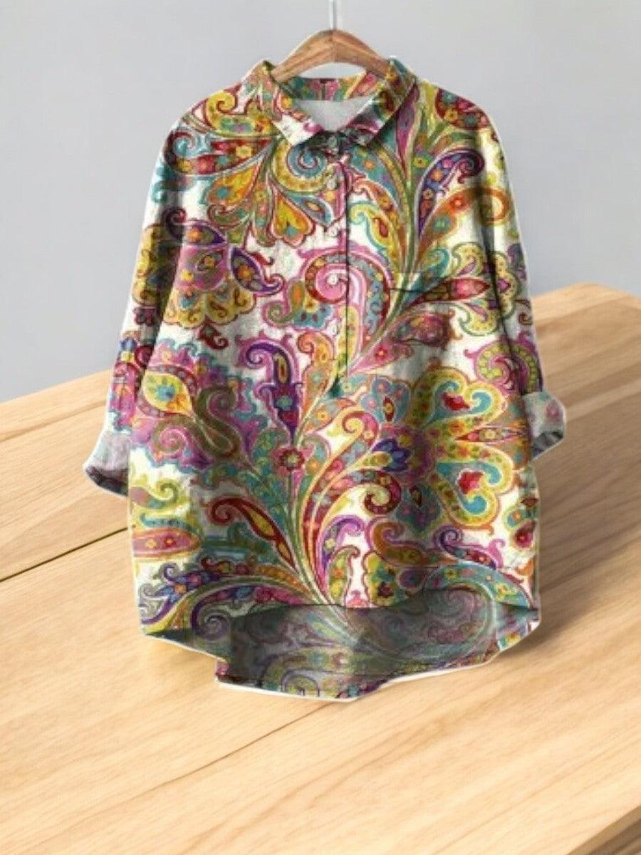 Nova™ | Stijlvolle Vintage Blouse