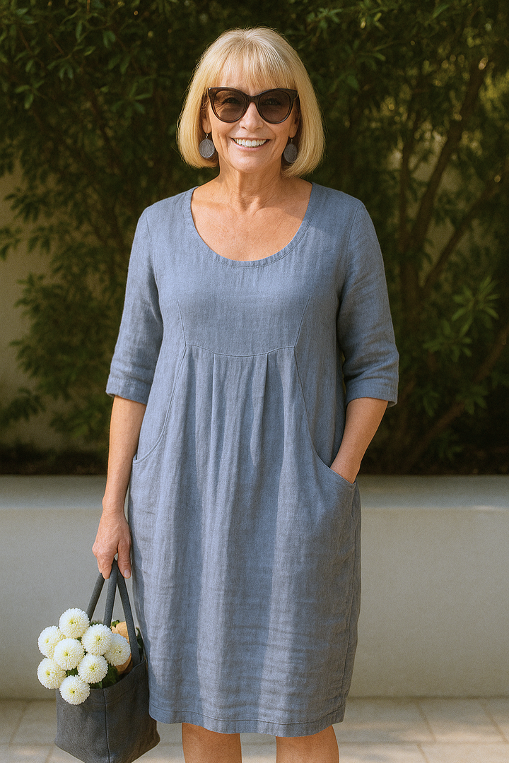 Elin | Elegante Zomer Jurk met Zakken