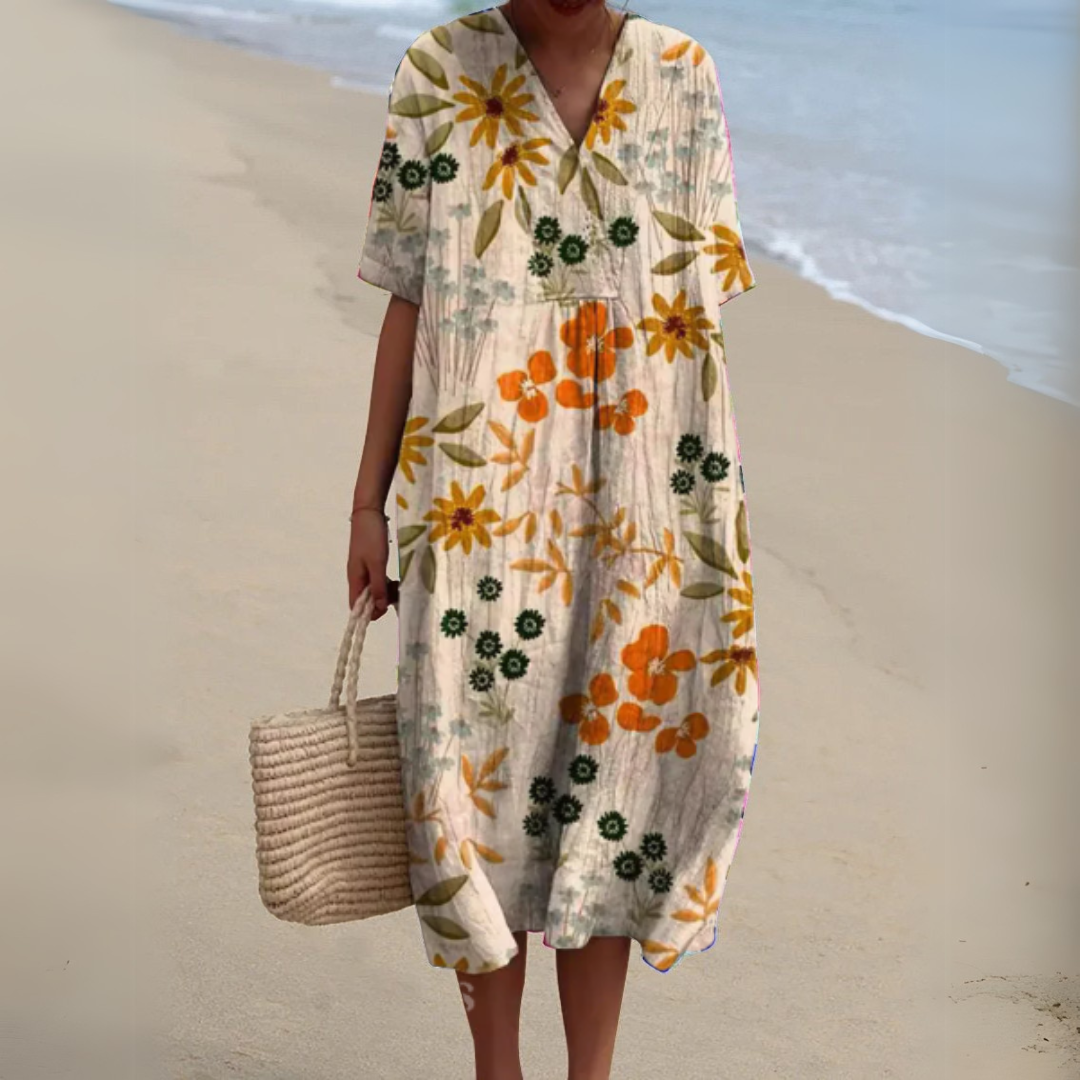 Isabelle | Zomerse Bloemenjurk