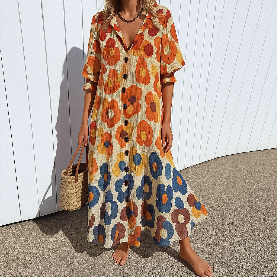 Fleur | Vloeiende Zomerjurk