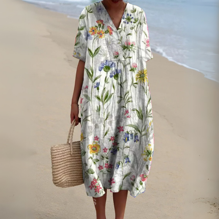Isabelle | Zomerse Bloemenjurk
