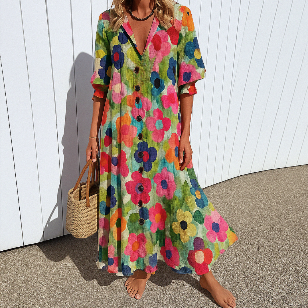 Fleur | Vloeiende Zomerjurk