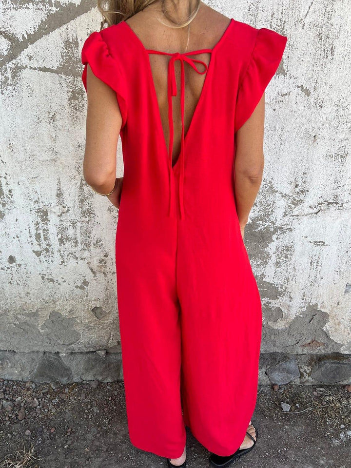 Elara | Stijlvolle Jumpsuit met V-hals