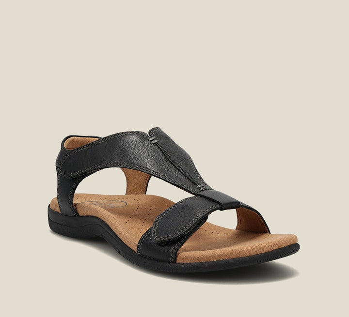 Giulia - Casual leather orthopedic sandals