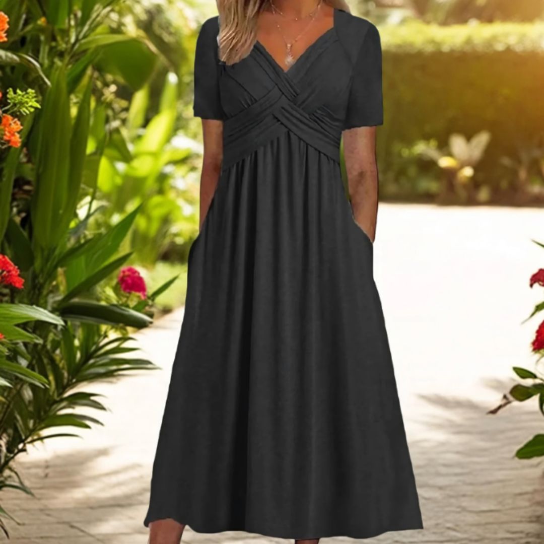 Maeva – Elegante Midijurk met Buikbedekking