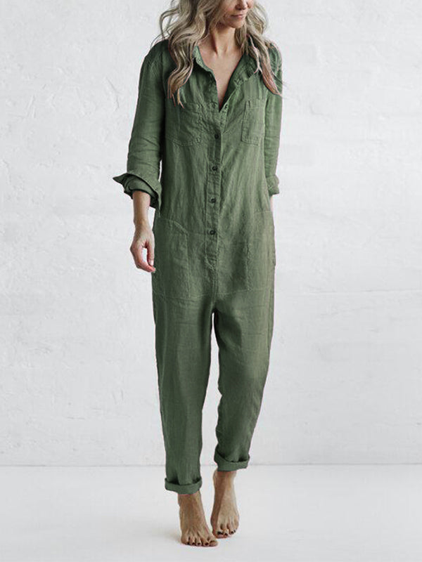 Florence™ | Jumpsuit met lange mouwen