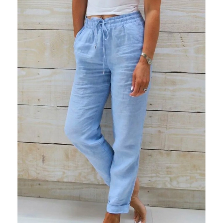 Effortless Coastal Style Trousers