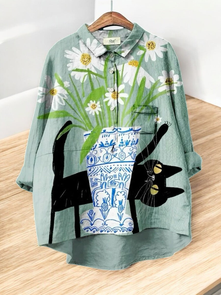 Nova™ | Stijlvolle Vintage Blouse