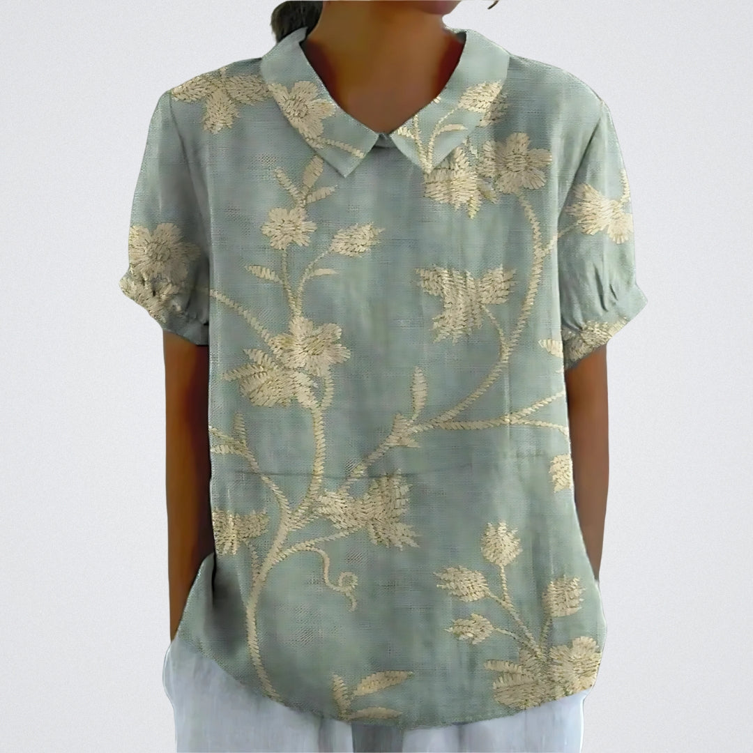 Florien | Bloemenblouse