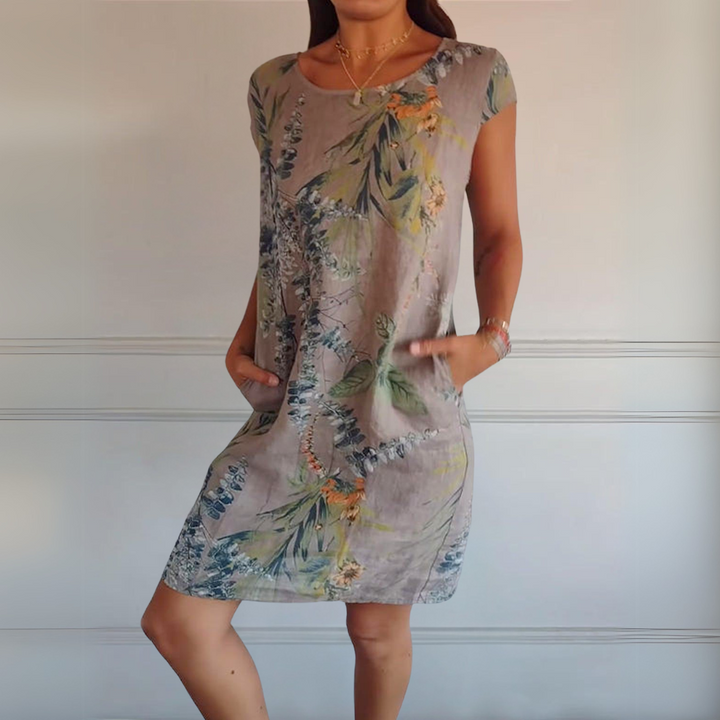 Elegance | Comfortabele Jurk met Ronde Hals