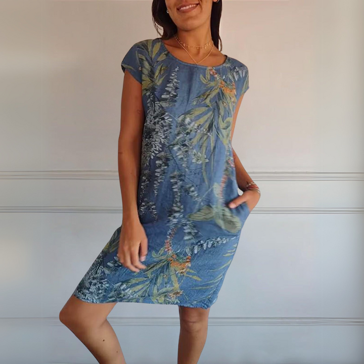 Elegance | Comfortabele Jurk met Ronde Hals