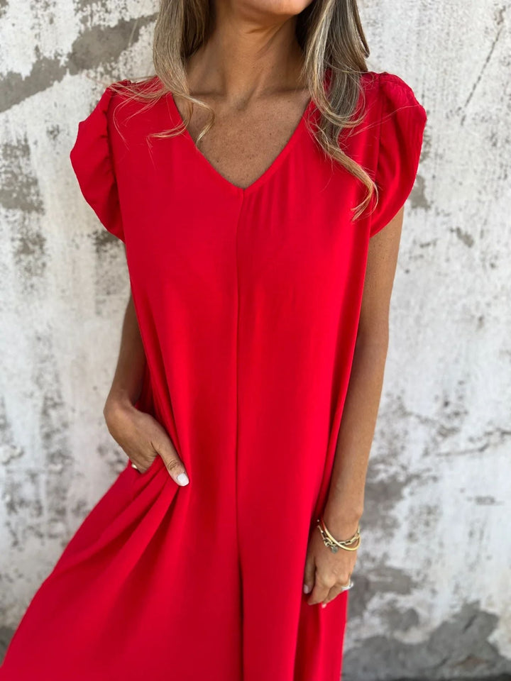 Elara | Stijlvolle Jumpsuit met V-hals