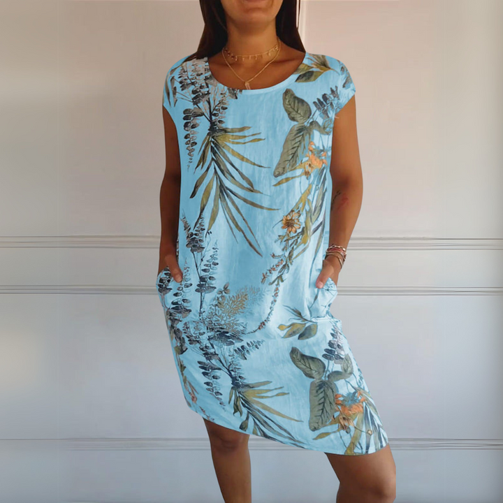 Elegance | Comfortabele Jurk met Ronde Hals