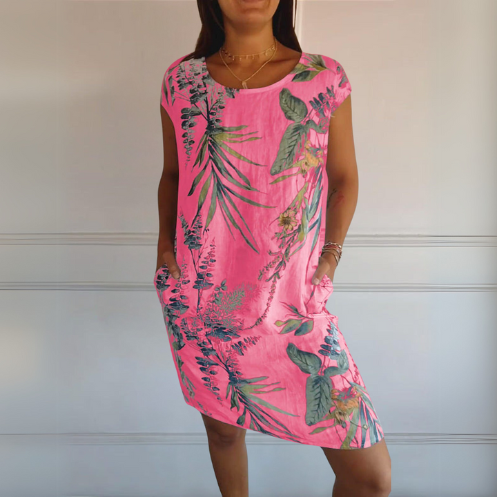 Elegance | Comfortabele Jurk met Ronde Hals