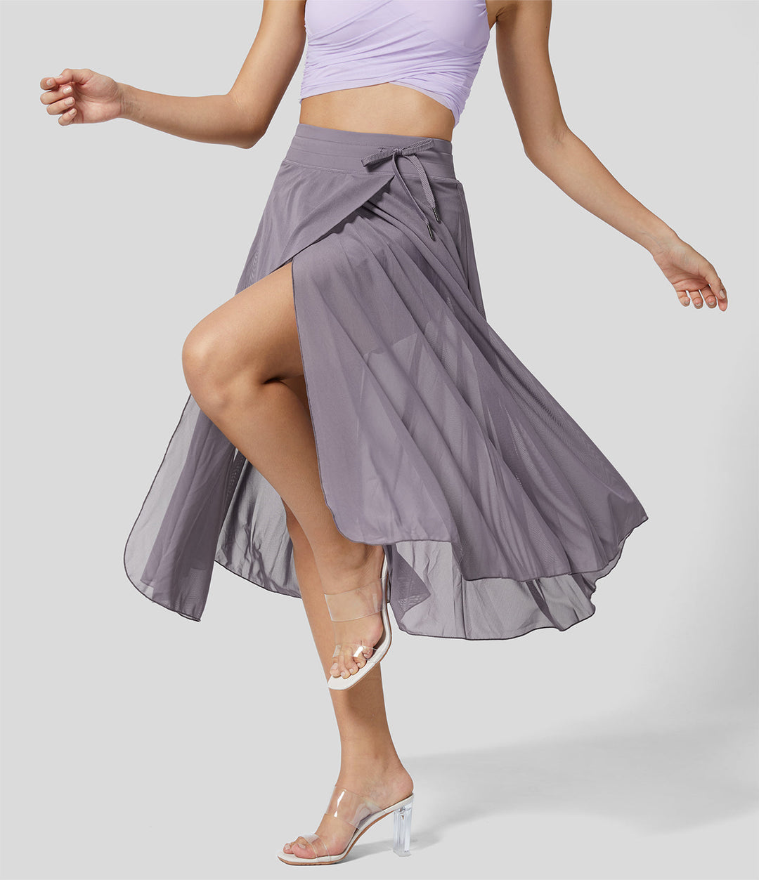 Lior | High-waisted 2-in-1 skirt