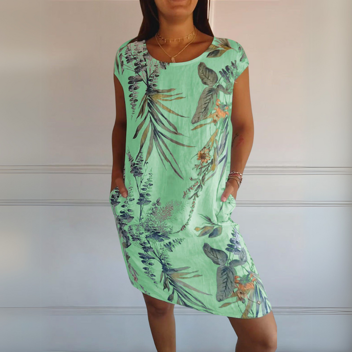 Elegance | Comfortabele Jurk met Ronde Hals