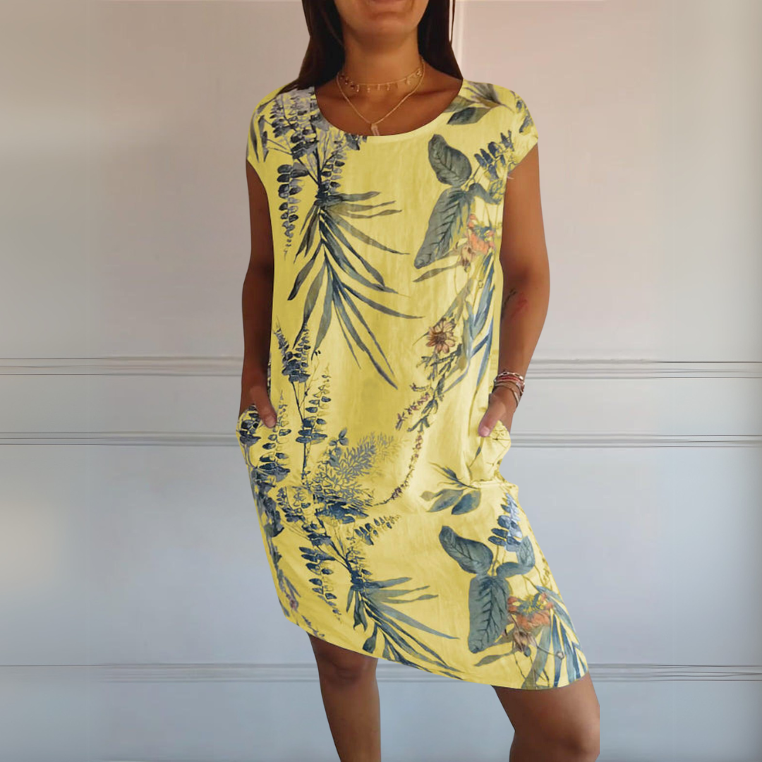 Elegance | Comfortabele Jurk met Ronde Hals