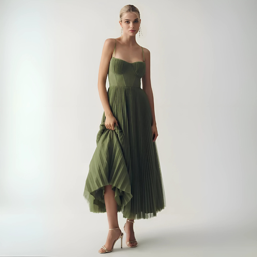 Prinses | Elegante Plooi Jurk