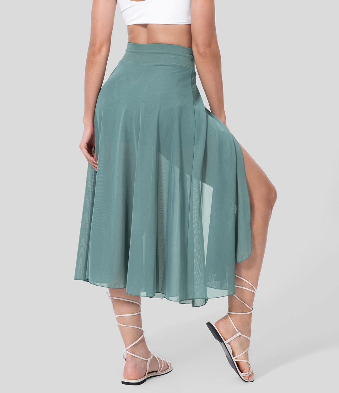 Lior | High-waisted 2-in-1 skirt
