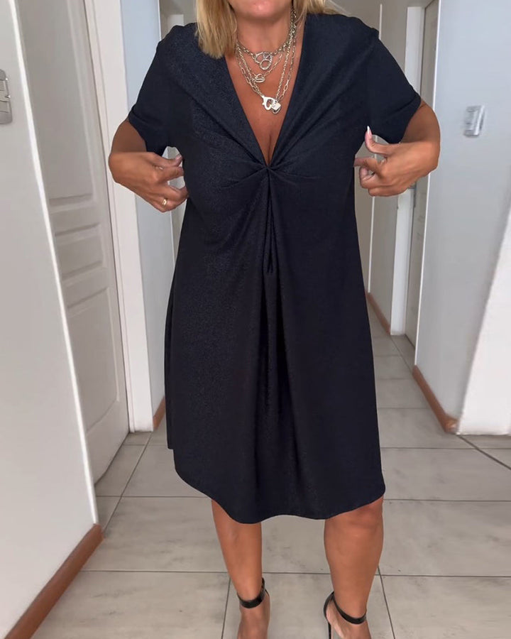 Eva | Zomerse Jurk met V-hals