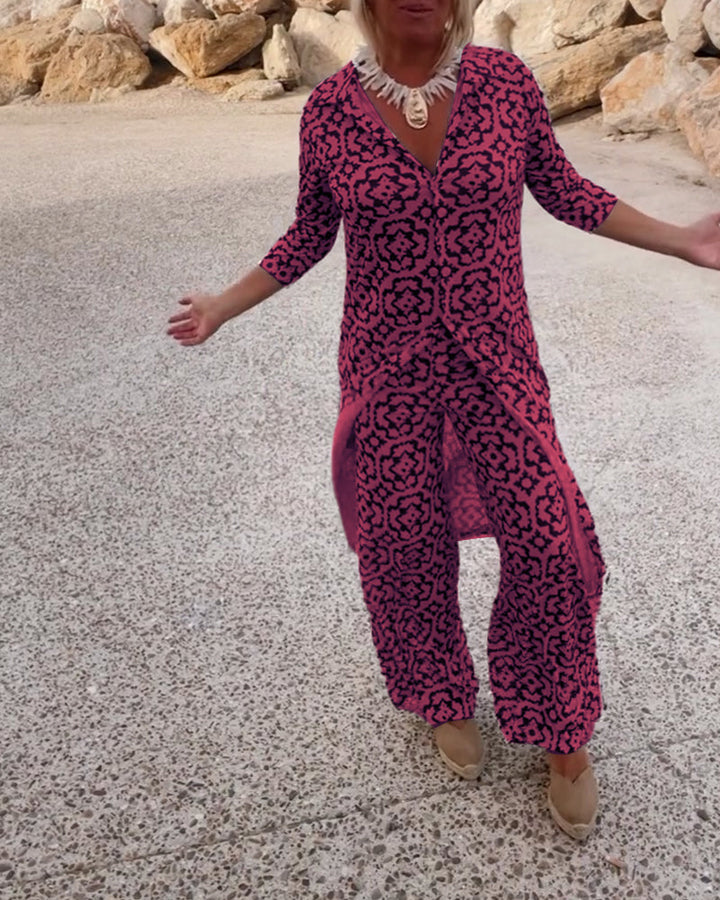 Sophia | Retro Tweedelige Set