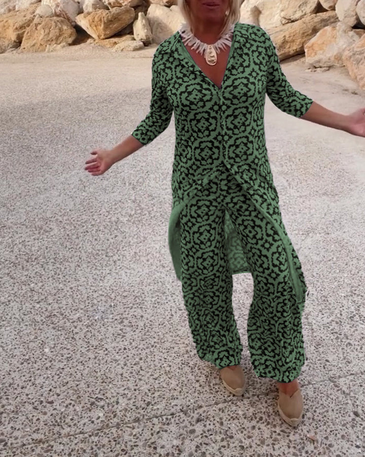 Sophia | Retro Tweedelige Set