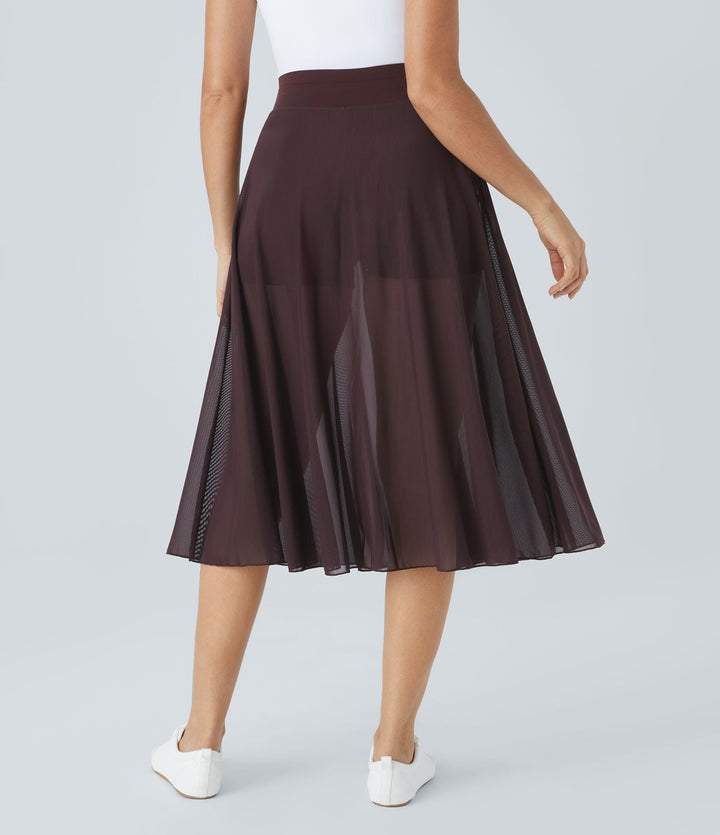 Lior | High-waisted 2-in-1 skirt