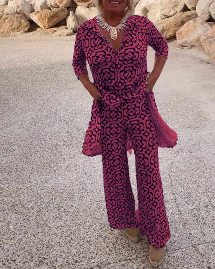 Sophia | Retro Tweedelige Set