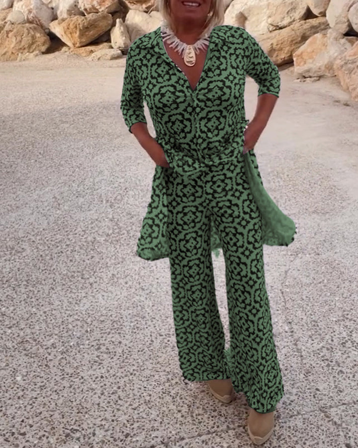 Sophia | Retro Tweedelige Set