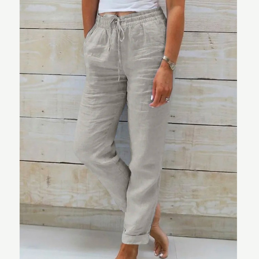 Effortless Coastal Style Trousers