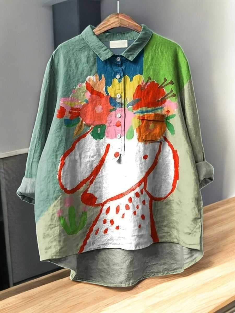 Nova™ | Stijlvolle Vintage Blouse