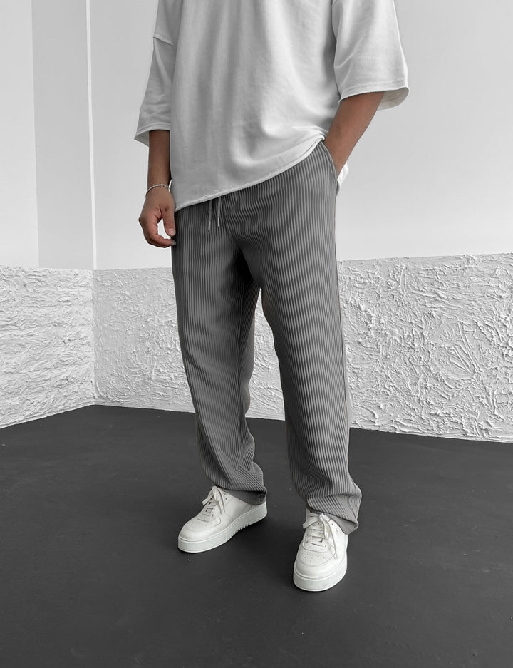 Comfortable Knit Relaxed Trousers
