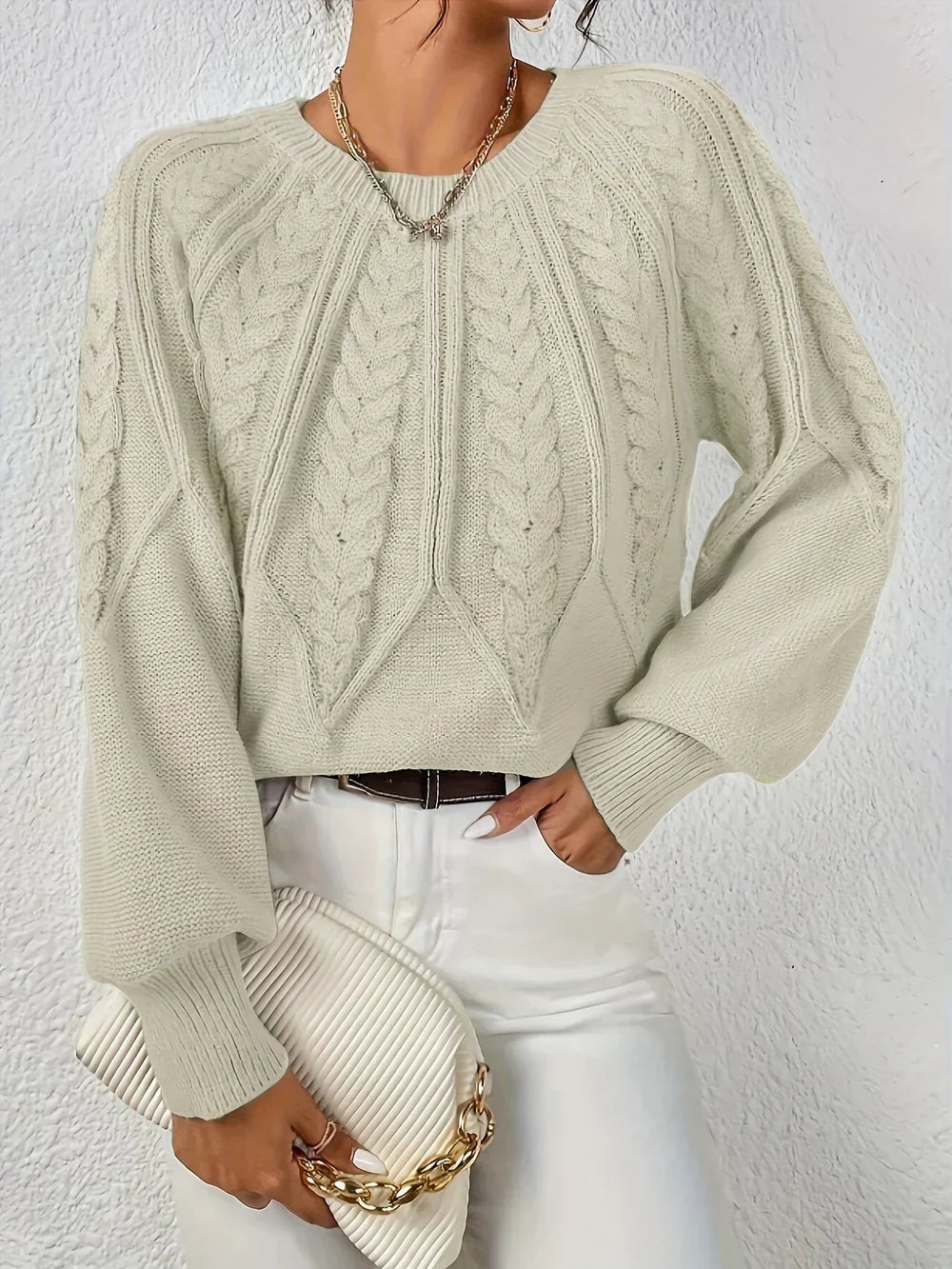 Liana - Crocheted Sweater