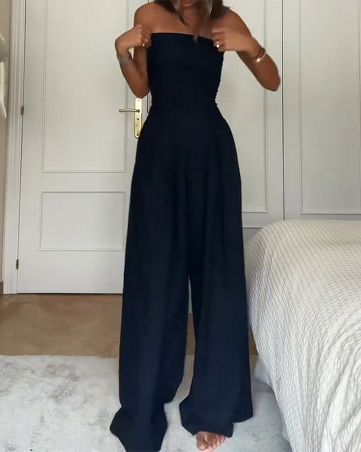 Aurélie™ | Elegante Off-Shoulder Jumpsuit
