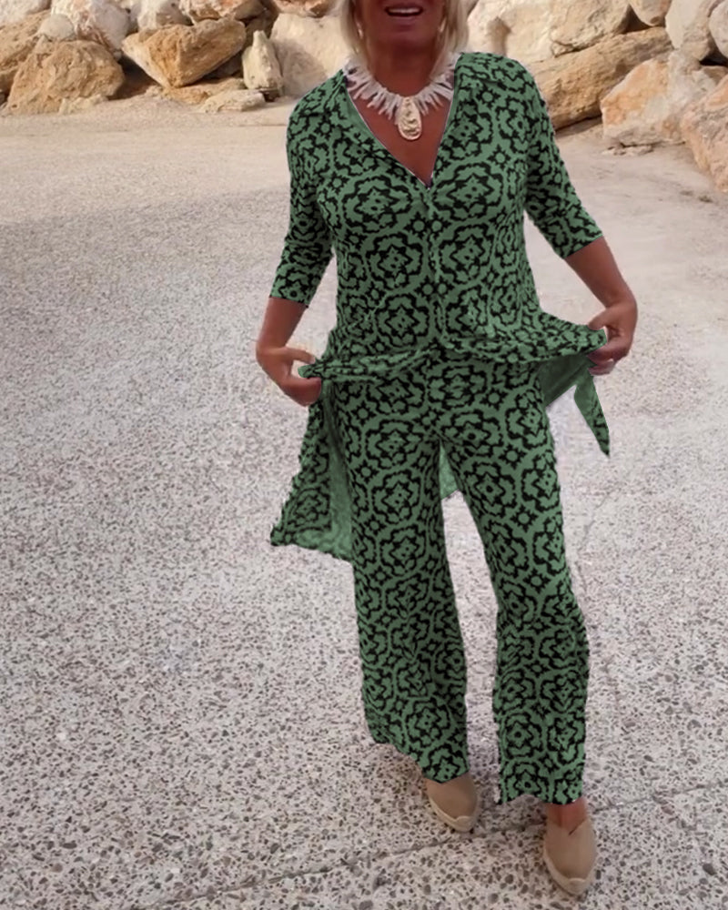 Sophia | Retro Tweedelige Set